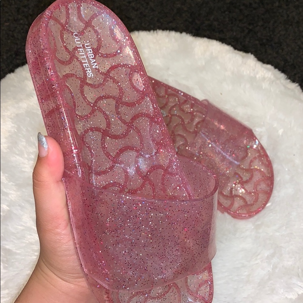 Glitter Jelly Slides